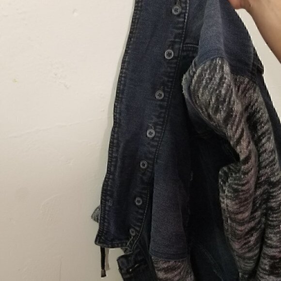 Free People Removable Hoodie Jean Jacket - Picture 5 of 5